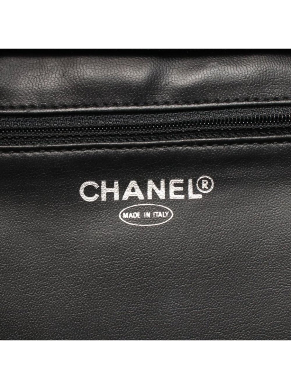 Chanel Handbag CC Logo 2-Way Black Calf CC Vanity - Picture 5 of 9